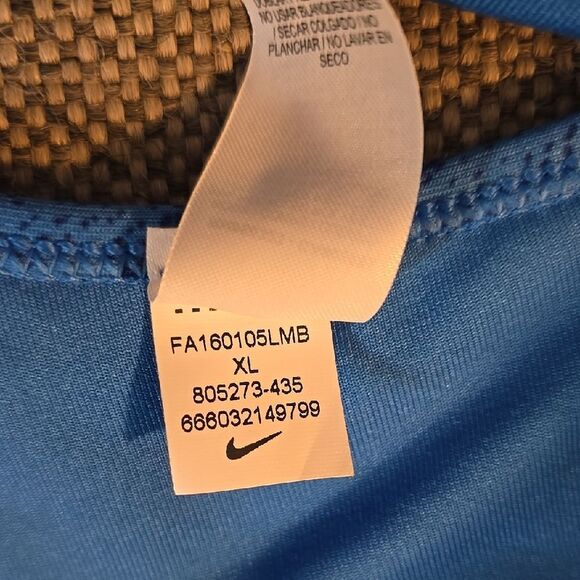 Nike Women's Blue Sports Bra (BRA21) - Picture 6 of 9